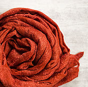 Аксессуары handmade. Livemaster - original item Felted shawl-shawl 
