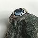 Male Vedic Silver Ring with an Unheated Blue Sapphire. Rings. Bauroom - vedic jewelry & gemstones (bauroom). My Livemaster. Фото №4