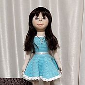 Куклы и игрушки handmade. Livemaster - original item Alice doll in turquoise dress. Handmade.