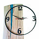 Часы настенные Элементы. Часы классические. Nature Wood. Интернет-магазин Ярмарка Мастеров.  Фото №2