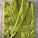 Green Terry dressing gown, Robes, Moscow,  Фото №1