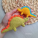 Dinosaur Stego knitted toy. Amigurumi dolls and toys. GALAtoys. Online shopping on My Livemaster.  Фото №2