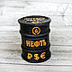 Soap Barrel of Oil a gift to a man black oilman, Soap, Moscow,  Фото №1