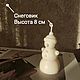 Заказать Интерьерная свеча Снеговик. Dyshno_mne | свечи | саше | мелтс. Ярмарка Мастеров. . Свечи Фото №3