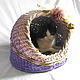 the wicker house cat in the style of Provence. Pet House. paperchest (paperchest). Online shopping on My Livemaster.  Фото №2