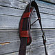 Order Hunting bag made of RD leather, jagdtash mod.VD Contrast. Labour. Livemaster. . Gifts for hunters and fishers Фото №3