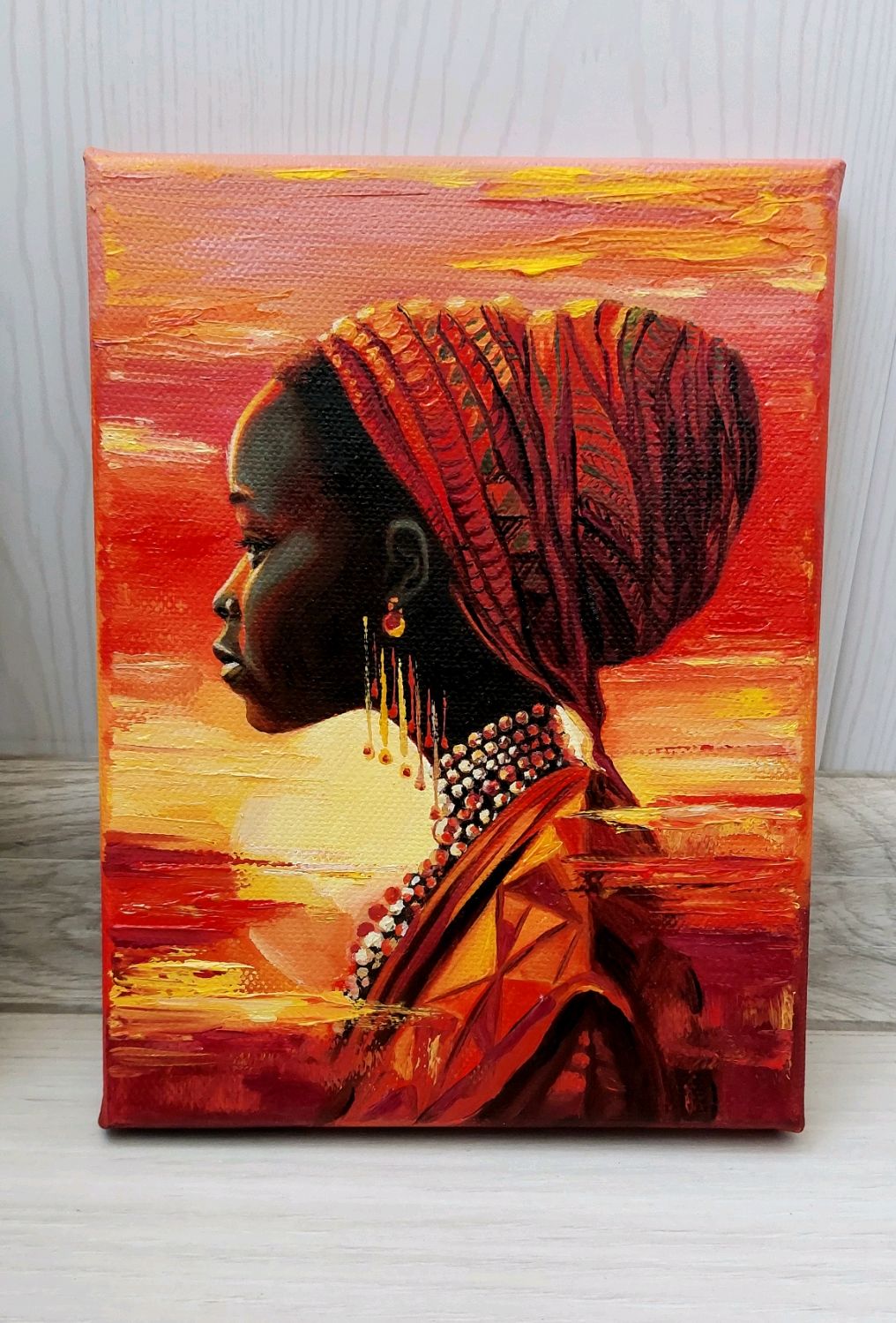 Картина миниатюра "Африканская девушка 2" в интернет-магазине на ...