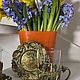 Order Set 'Bronze flowers', Art Nouveau, France. Dutch West - Indian Company. Livemaster. . Vintage mugs Фото №3