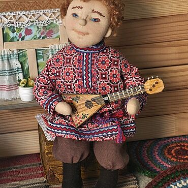 Куклы и игрушки ручной работы. Ярмарка Мастеров - ручная работа Кукла Парень. Handmade.