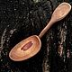 Ложка деревянная из груши ручной работы для еды, Ложки, Киев,  Фото №1