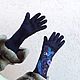 Elongated one-piece gloves. Gloves. zavAlenka. My Livemaster. Фото №4
