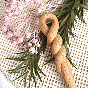 Деревянная Шпилька Украшения для волос "Тюльпан" из акации