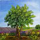 Summer landscape oil painting 'Olive tree', Pictures, Moscow,  Фото №1