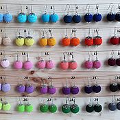 Украшения handmade. Livemaster - original item Earrings knitted. Handmade.