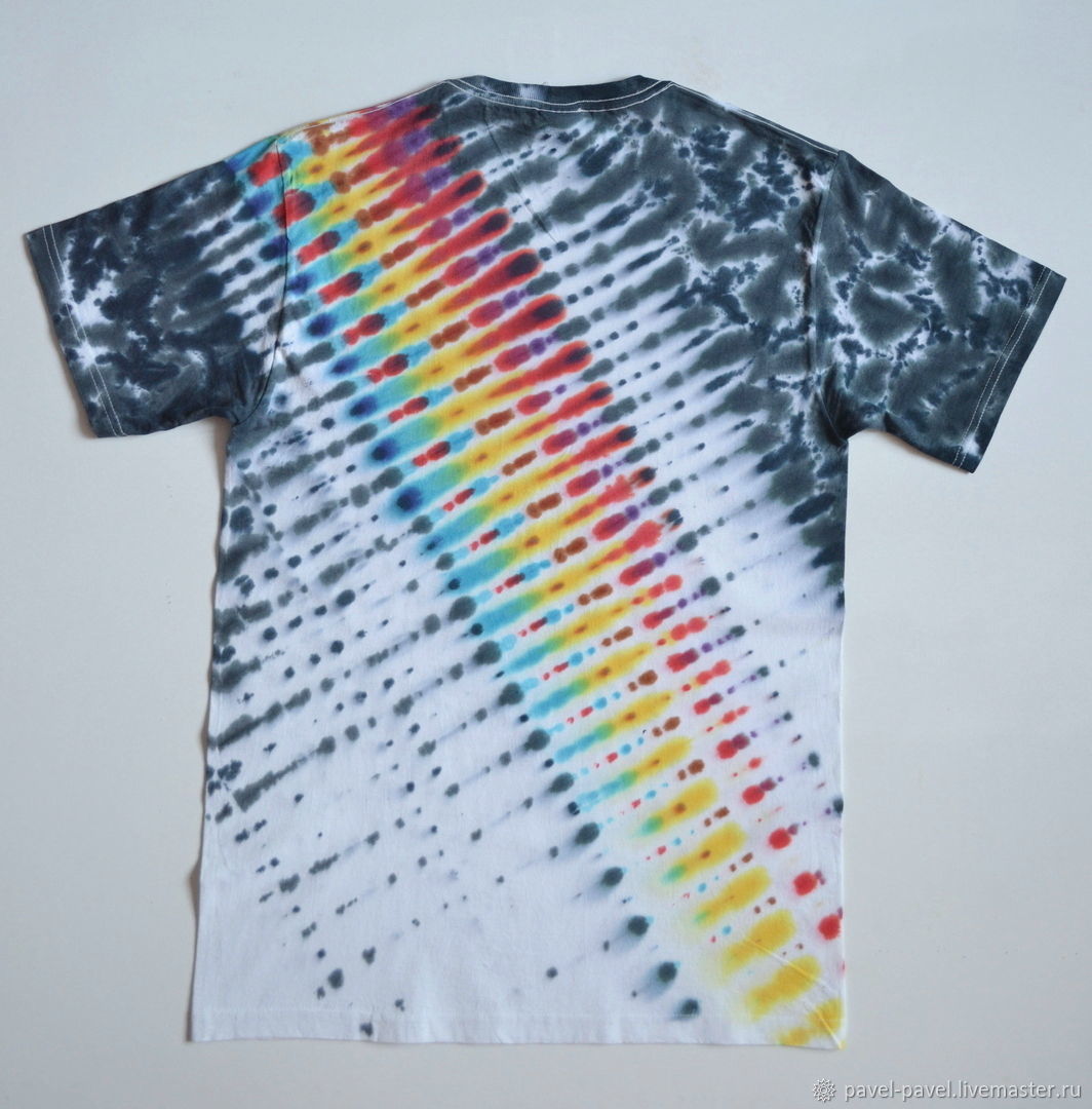 Футболка ДЕНЬ И НОЧЬ х/б тайдай купить на Ярмарке