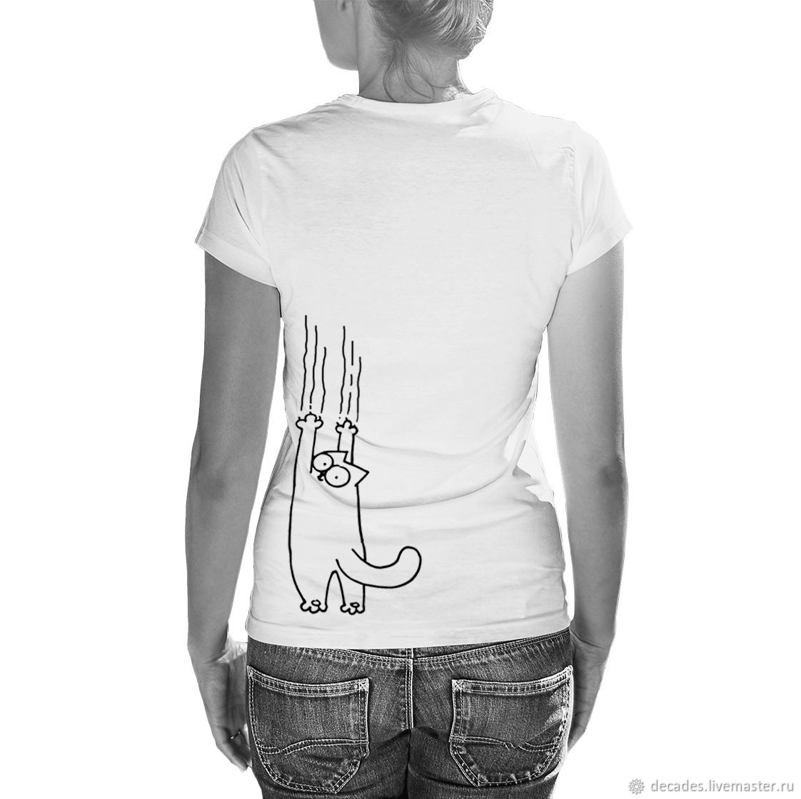 T shirt simon's on sale cat