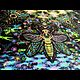 Fractal leaf Fractal Bee. Tapestry. Fractalika. My Livemaster. Фото №8