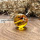 Order Beads ball 18mm made of natural lemon amber with inclusions. LUXAMBER. Livemaster. . Beads1 Фото №3