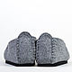 Loafers BERGAMO made of felt,100% wool. Slippers. felted-slippers (felted-slippers). My Livemaster. Фото №4