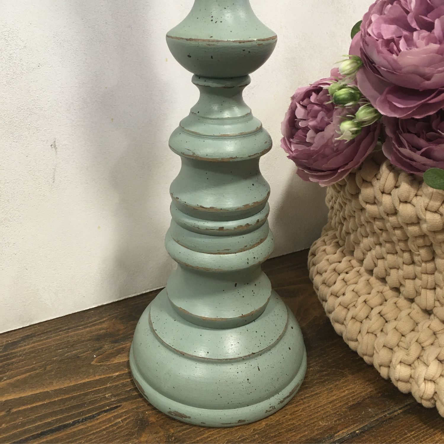 Подсвечник высокий деревянный в интернет-магазине Ярмарка Мастеров по ...