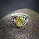 Ring 'Gothic' with citrine. Ring. Nomikon - Oleg Sobolev. Online shopping on My Livemaster.  Фото №2