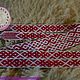 Belt Family idyll of the white / red. Belts and ribbons. ЛЕЙЛИКА - пояса и очелья для всей семьи. My Livemaster. Фото №5