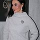 Джемпер "Универсал". Джемперы. 'МАГИЯ ТРИКОТАЖА'. Ярмарка Мастеров.  Фото №6
