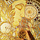  The Lotus Buddha. Harmony. Gold silver painting with gold leaf. Pictures. House of the Sun (irina-bast). Online shopping on My Livemaster.  Фото №2