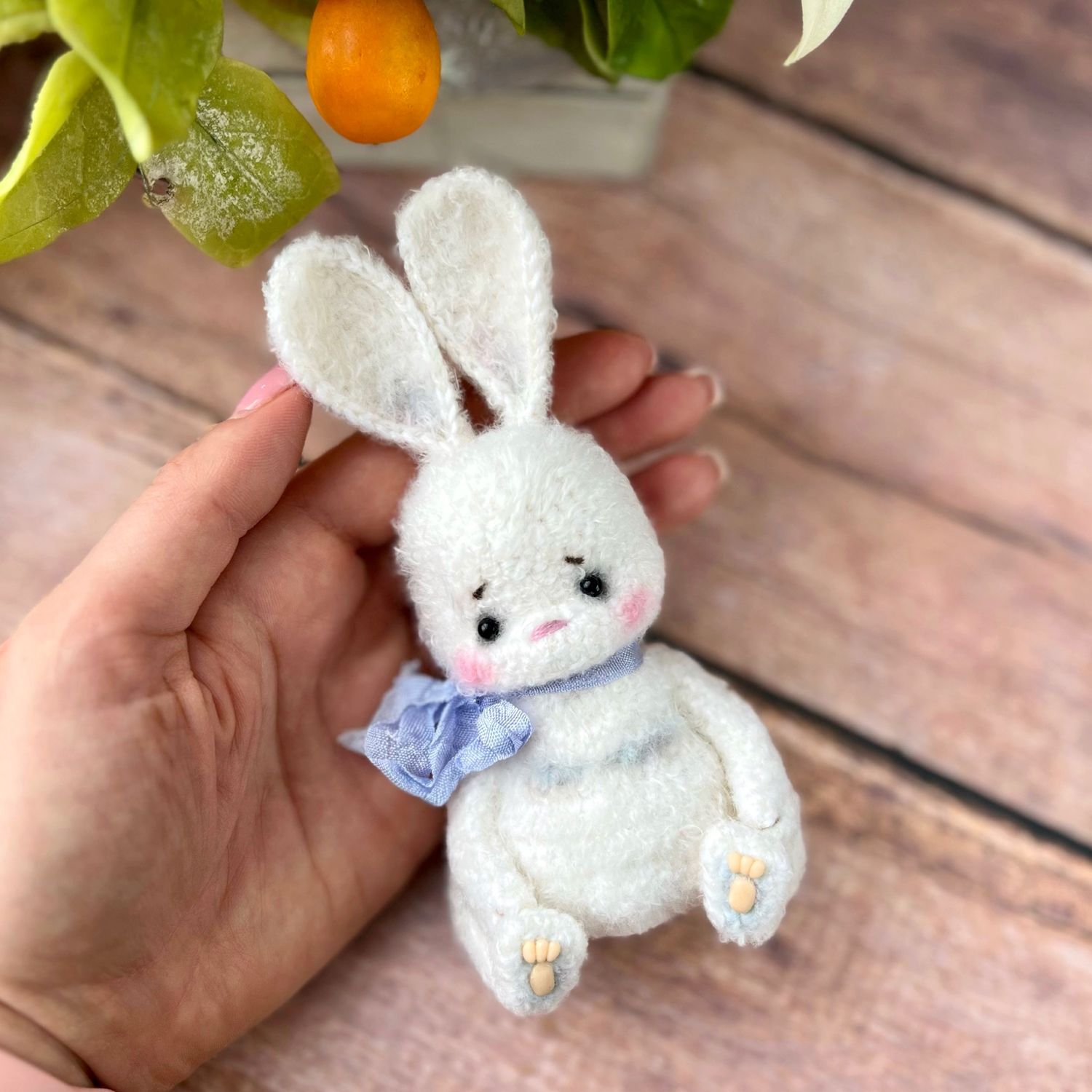 Зайчик вязаный, зайка, символ 2023 года в интернет-магазине на Ярмарке ...