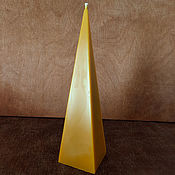 Сувениры и подарки handmade. Livemaster - original item Pyramid candle 20cm wax interior high. Handmade.