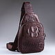 Crocodile leather shoulder bag IMA0507VK1, Men\'s bag, Moscow,  Фото №1