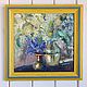 Oil painting 'Spring bouquet with bird cherry', framed, Pictures, Nizhny Novgorod,  Фото №1