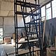 Стеллаж лофт. Стеллажи. EasyLOFT. Интернет-магазин Ярмарка Мастеров.  Фото №2