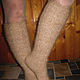Women's knitted knee socks Charm, Knee, Klin,  Фото №1