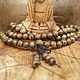 Order Buddhist rosary Mala from wenge on 108 grains 6 mm. merlin-hat (Merlin-hat). Livemaster. . Rosary Фото №3