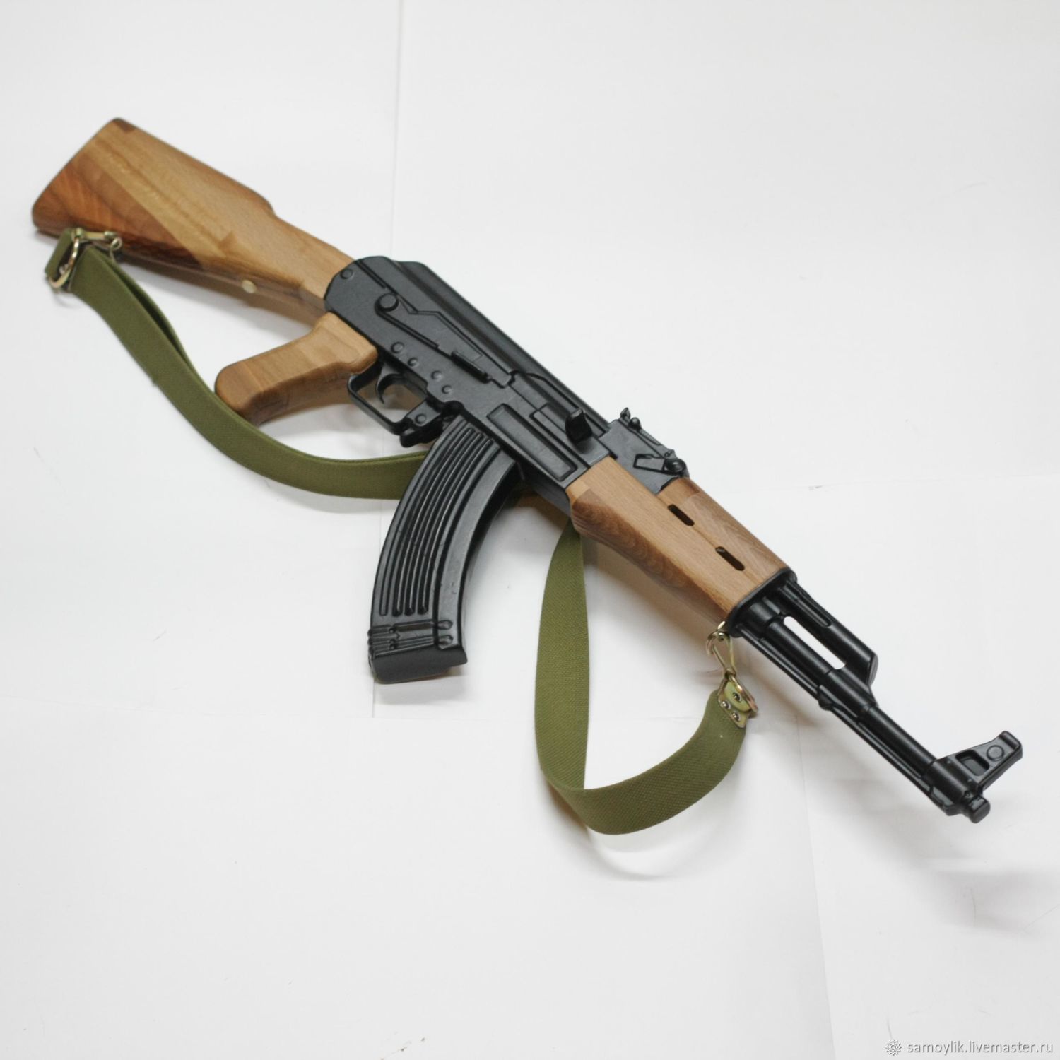 Деревянный автомат АК-47 Азимов CS GO