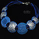 Blizzard necklace (617) designer jewelry. Necklace. Svetlana Parenkova (parenkova). Online shopping on My Livemaster.  Фото №2