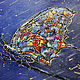 Painting: acrylic painting acrylic with butterfly GOLDEN RAIN. Pictures. pictures & decor of TanyaSeptember. My Livemaster. Фото №5