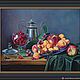 Painting Classic still life, oil, canvas 40h50. Pictures. vestnikova. My Livemaster. Фото №4