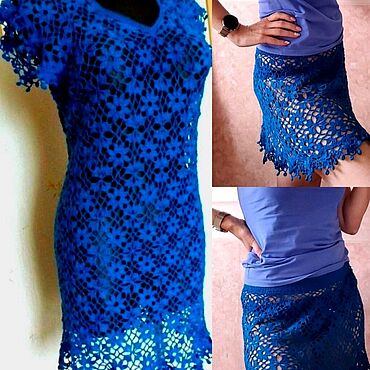 Одежда ручной работы. Ярмарка Мастеров - ручная работа Платье-туника летнее. Handmade.