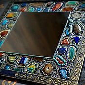 Для дома и интерьера handmade. Livemaster - original item Mirror: Boudoir mirror from nature. stones 