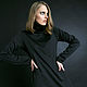 Black knitted dress, Dresses, Moscow,  Фото №1