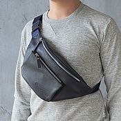 Сумки и аксессуары handmade. Livemaster - original item Men`s waist bag 