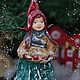 Christmas tree toy in Victorian style, Interior doll, Kaliningrad,  Фото №1