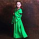 Dress elven Princess (green), , Voronezh,  Фото №1
