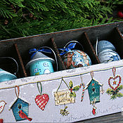 Сувениры и подарки handmade. Livemaster - original item Christmas tree toys decoration. Handmade.
