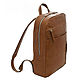 Order Men's leather backpack ' Marko'. DragonBags - Men's accessories. Livemaster. . Men\\\'s backpack Фото №3