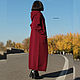  Women's Knitted Long Wine Cardigan. Cardigans. CUTE-KNIT by Nata Onipchenko. Online shopping on My Livemaster.  Фото №2