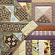  Patchwork bedspread ASSORTED HONEY. Bedspreads. Vera Sukhova. My Livemaster. Фото №4