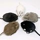 Mouse souvenir, keychain made of mink fur. Christmas gifts. kupimeh. My Livemaster. Фото №5
